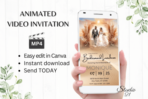 Download Beach Bridesmaid Luncheon W4808BL - Bride Collection