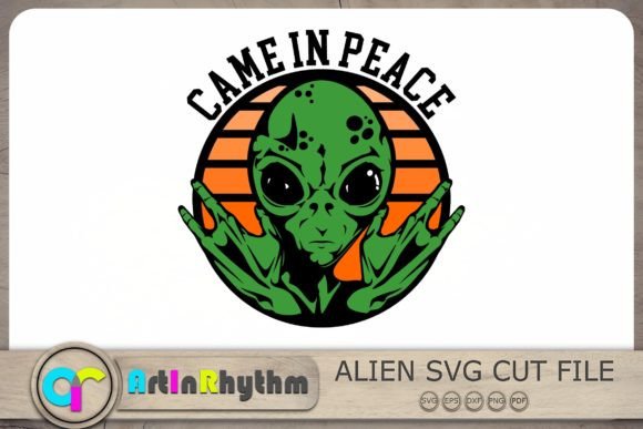 Download Came in Peace Svg, Alien Svg, UFO Svg - Ufo Collection