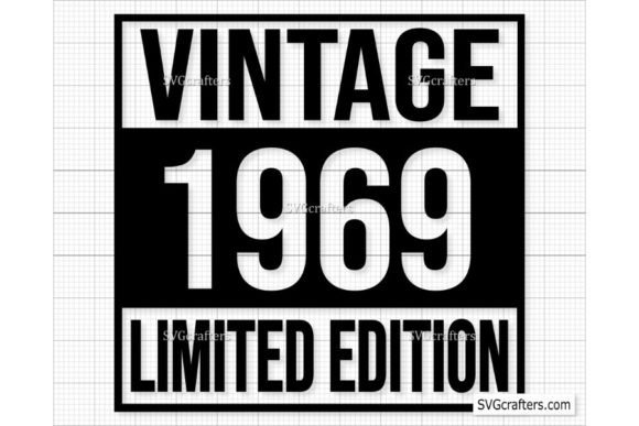 Download Vintage 1969 Svg Png, 53rd Birthday Svg - 1969 Collection