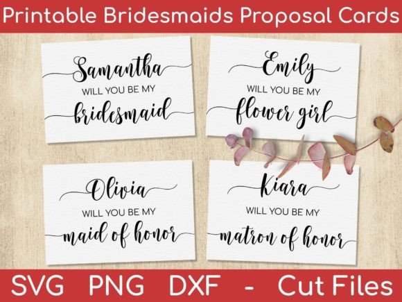 Download Bridesmaid Proposal Cards Maid of Honor - Bride Collection