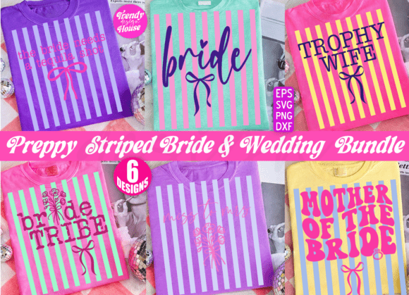 Download Preppy Striped Wedding Png Bundle Bride - Bride Collection