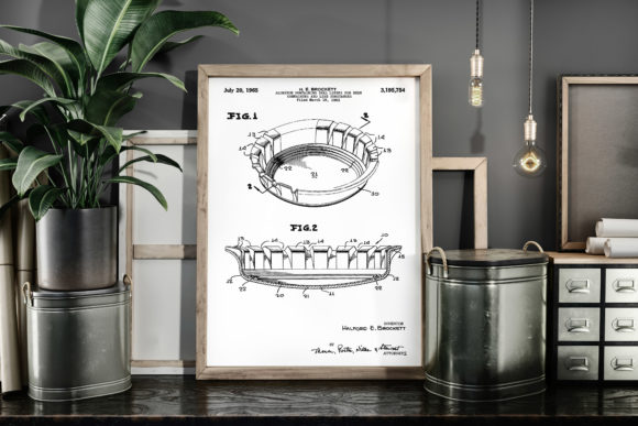 Download Beer Cap 1965 Vintage Patent Poster Art - 1965 Collection