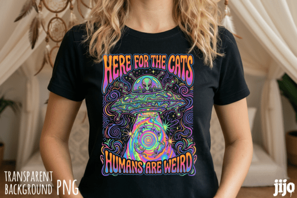 Download Alien Ufo Cats Weird PNG - Ufo Collection